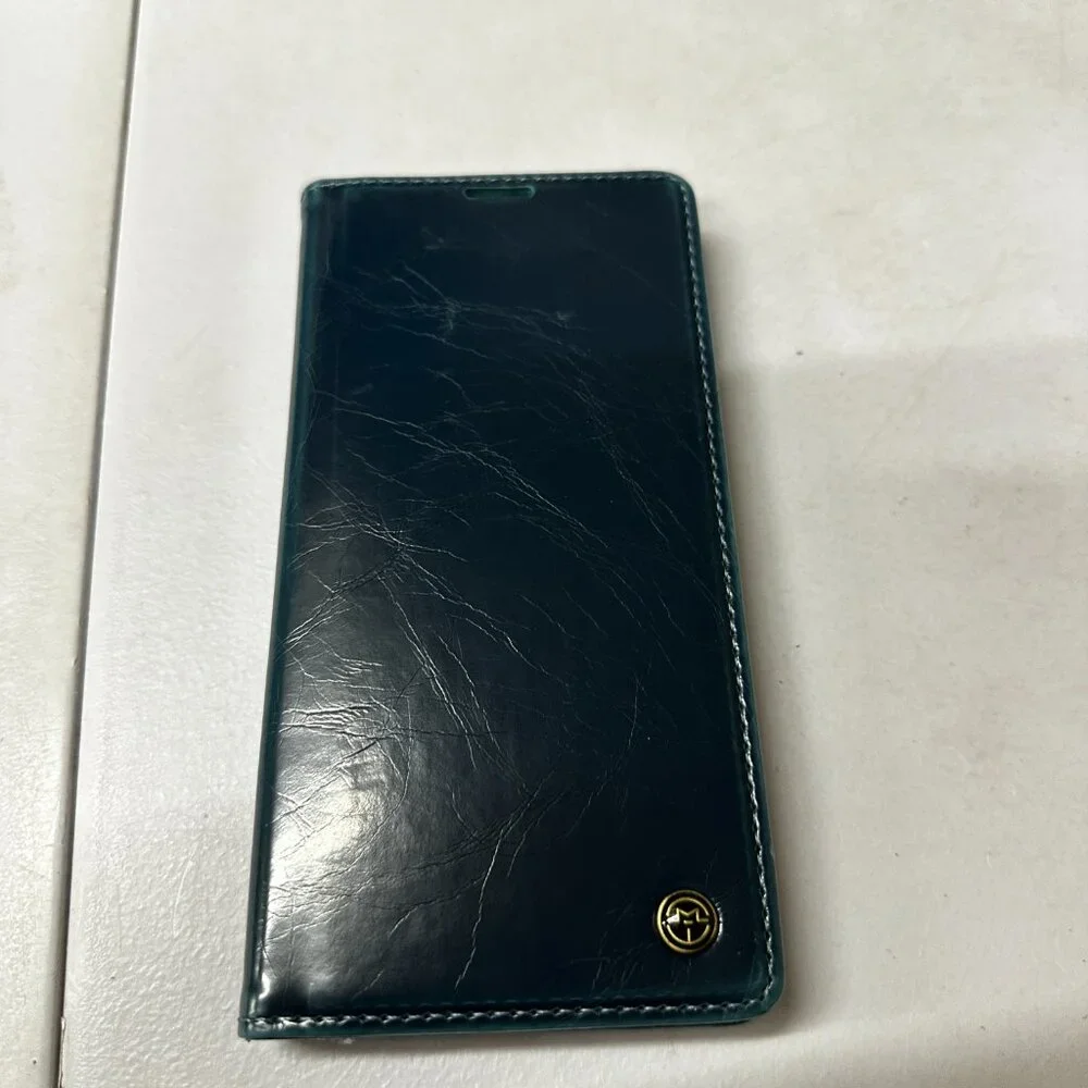 CaseMe 003 For iPhone 13 Pro Max Soft PU Leather‎ Flip Wallet Case with 2 Credit